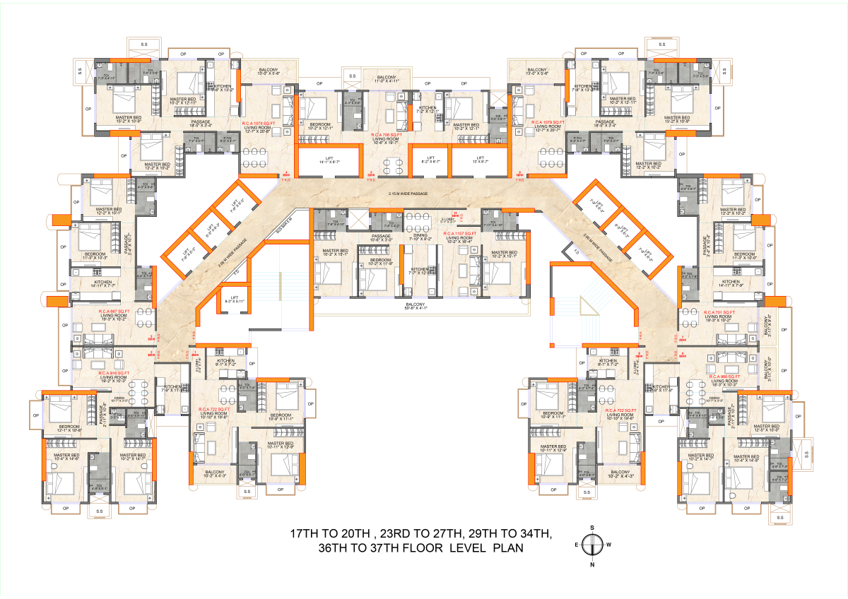One Vara Floor Plan