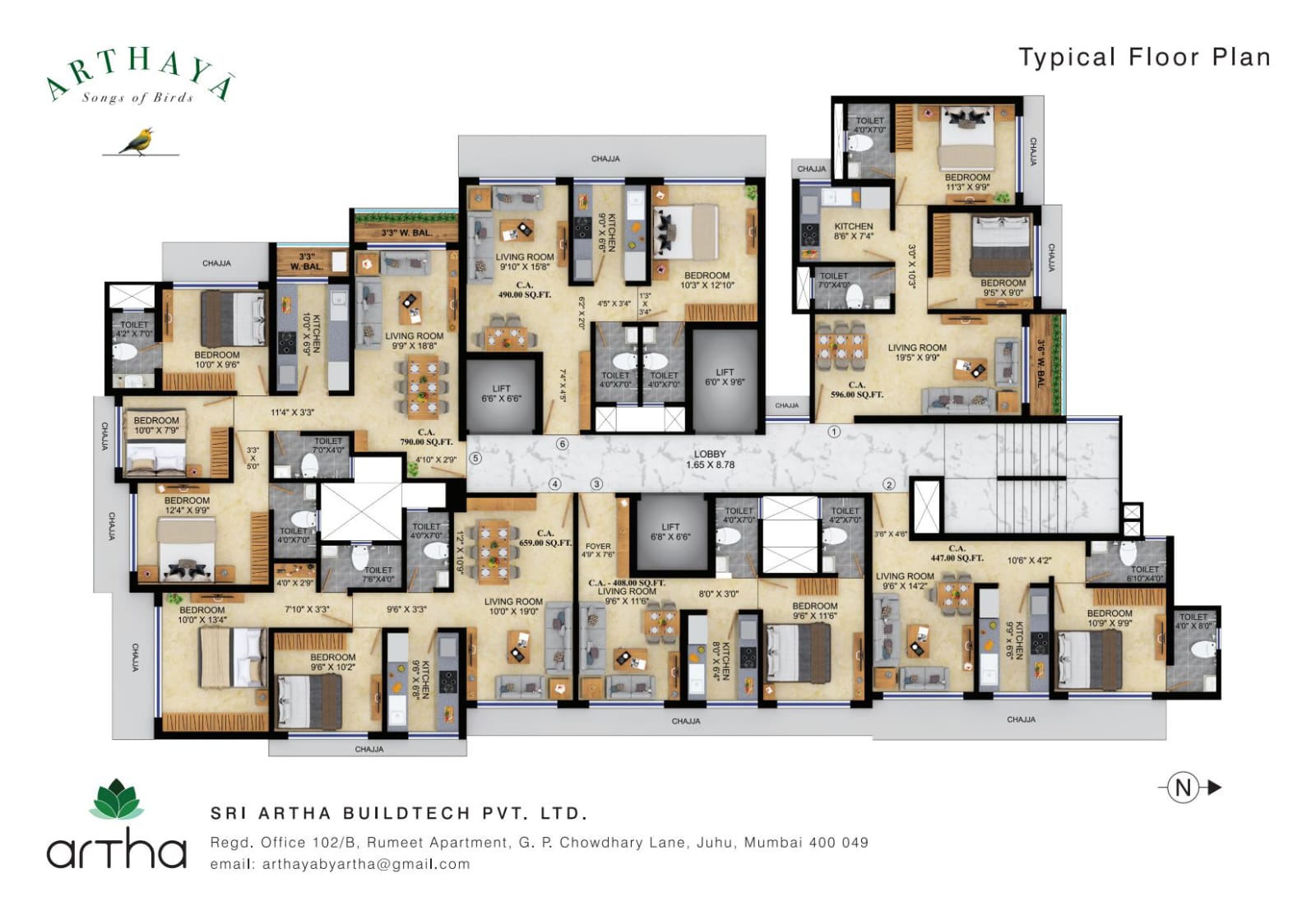 Artha Arthaya Floor Plan