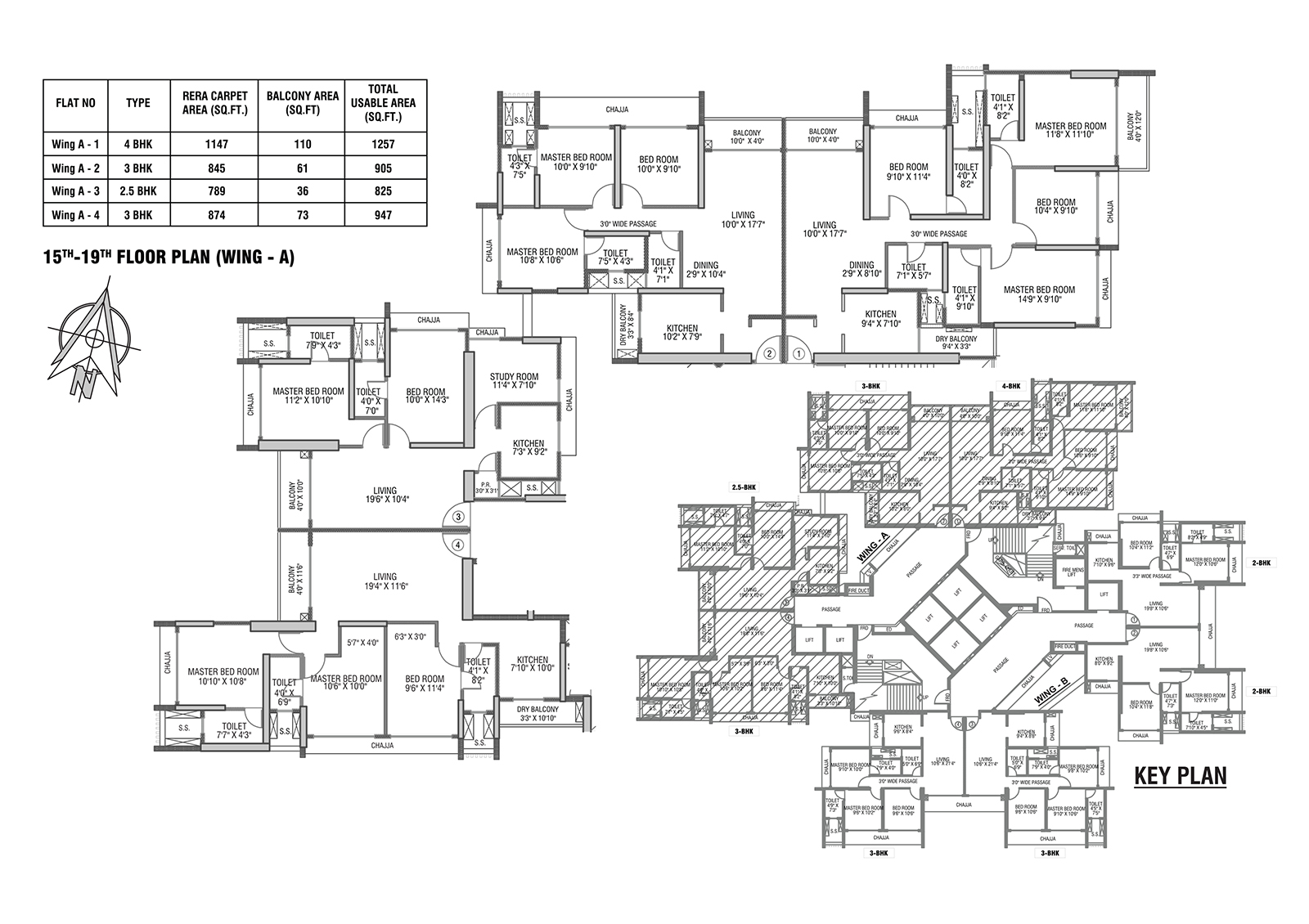 Gundecha Rexon Suites Phase 1 Master Plan