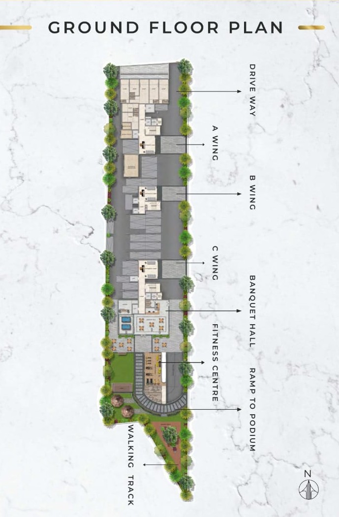 Modirealty Rudraksh Master Plan